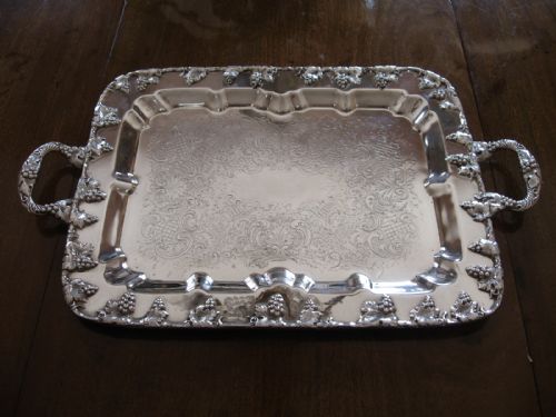 Silver Plate Tray