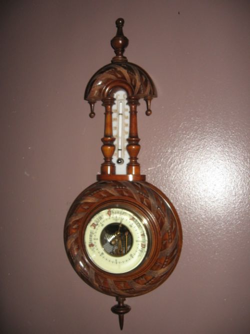 Antique Barometer/thermometer