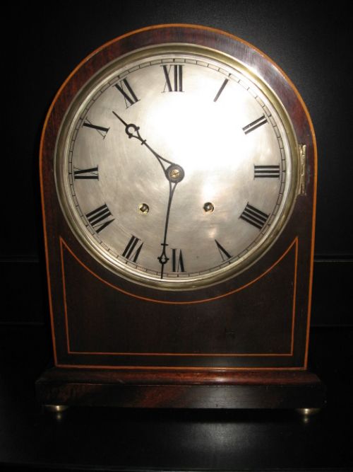 Mahogany Mantle Clock