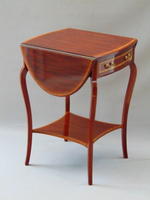 A Quality Mahogany Occasional Side Table