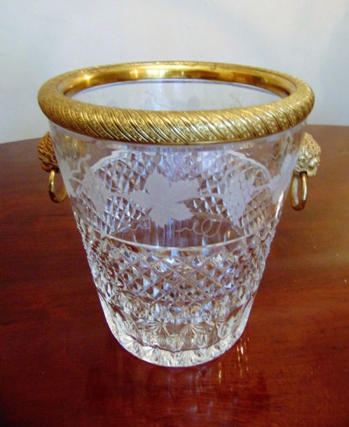 A Fantastic Cut Glass Champagne Cooler
