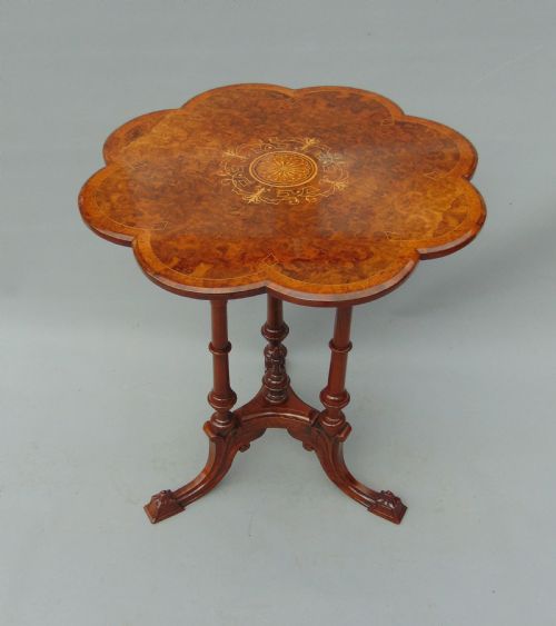 A Walnut Occasional Table