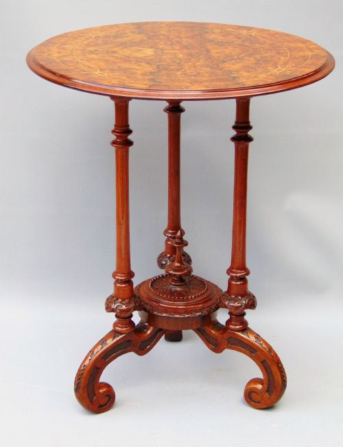 A Burr Walnut Occasional Table