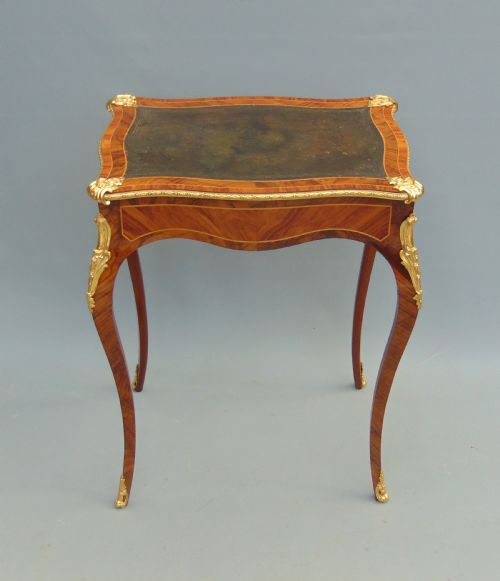 A Elegant Walnut Writing Table
