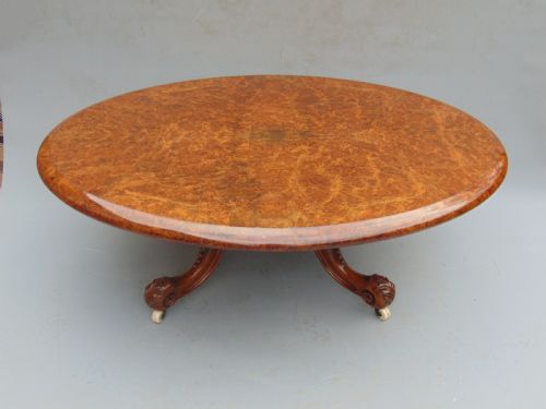 A Burr Walnut Coffee Table