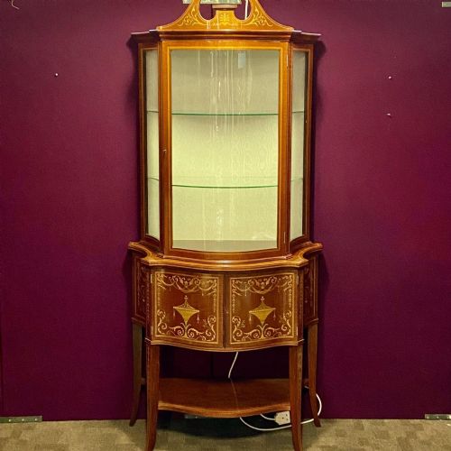 A Fantastic Mahogany Display Cabinet