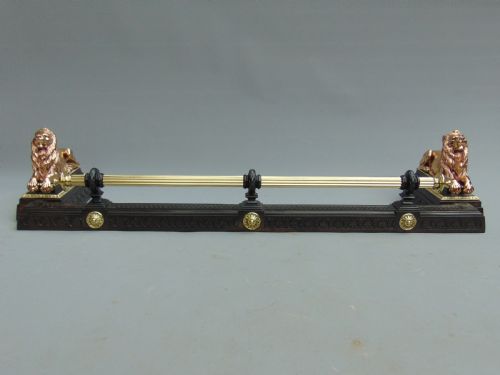 A Fantastic Quality Bronze Lion Fender
