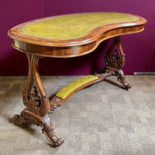 A Superb Mahogany Desk