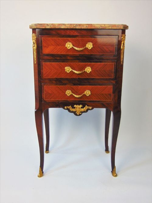 A Petite  French Chest of Drawers