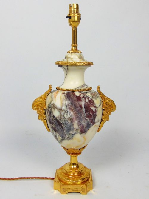 A Fantastic Marble Table Lamp