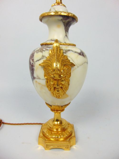 fig 1. A fantastic marble table lamp