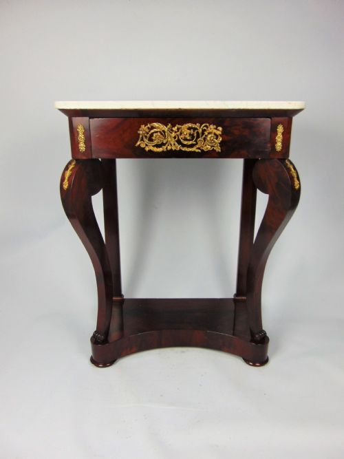 A Mahogany Console Table