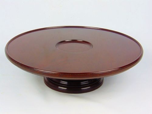 A Large Mahogany Lazy Susan Suzie