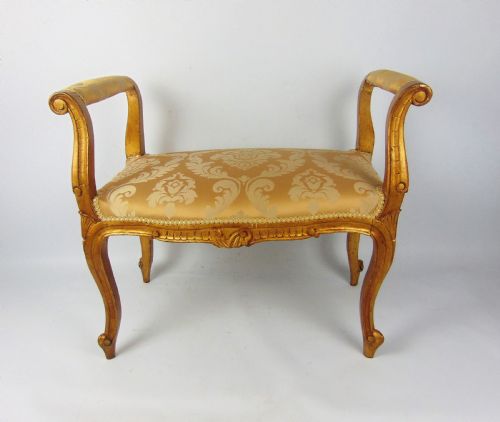 A Pretty Giltwood Window Seat