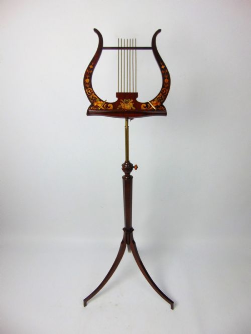 A Fine Mahogany Music Stand