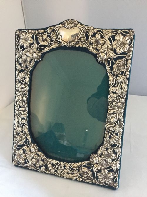A Fine Antique Silver Photograph Frame