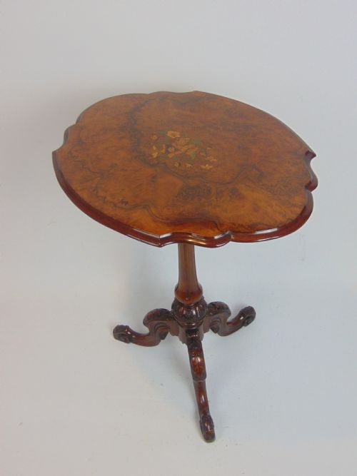 A Pretty Walnut Occasional Table