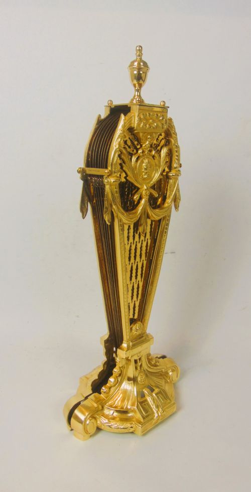 ANTIQUE FRENCH GILT BRONZE FIRE SCREEN - ADDITIONAL PHOTO 2