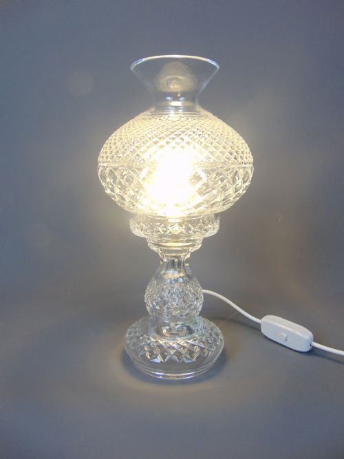 A Quality Waterford Crystal Lamp
