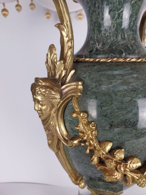 ANTIQUE FRENCH TABLE LAMP - ADDITIONAL PHOTO 4