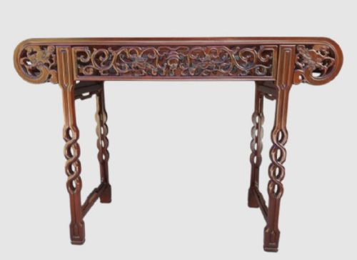 fig 3. Oriental Chinese Console Table