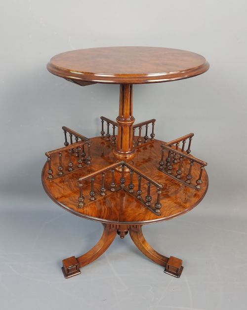 Occasional Table with Book Stand