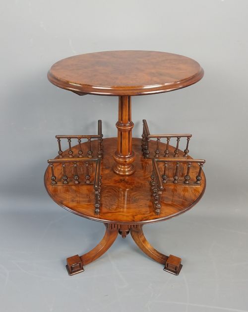 fig 1. Occasional Table with Book stand 