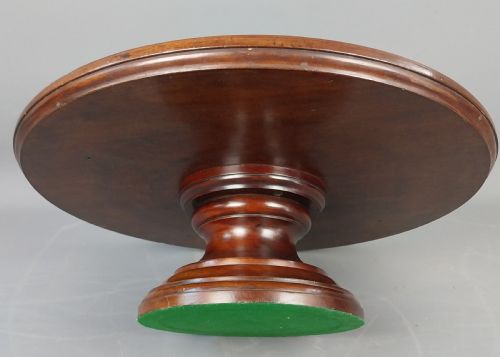 VICTORIAN MAHOGANY REVOLVING LAZY SUSAN DUM WAITER - ADDITIONAL PHOTO 6