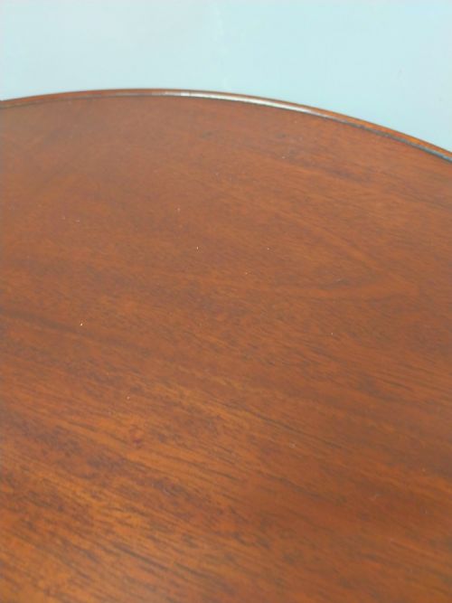 VICTORIAN MAHOGANY REVOLVING LAZY SUSAN DUM WAITER - ADDITIONAL PHOTO 8