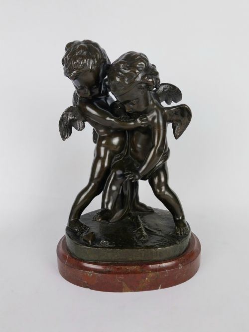 Bronze Cupid Sculpture