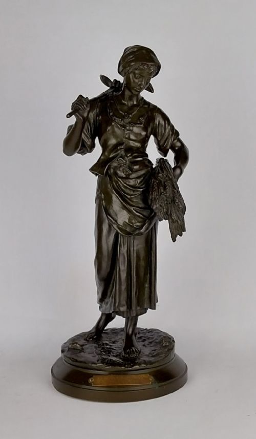 fig 1. 19th Century French Bronze E Aizelin Eugène Antoine (1821 1902)