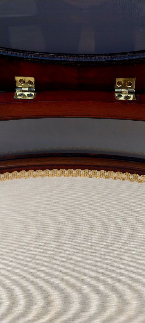EDWARDIAN MAHOGANY INLAID BIJOUTERIE DISPLAY TABLE - ADDITIONAL PHOTO 17