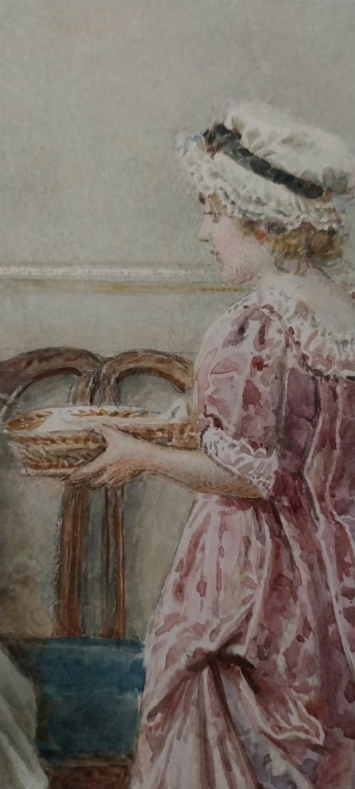 fig 6. George Goodwin Kilburne Watercolour 