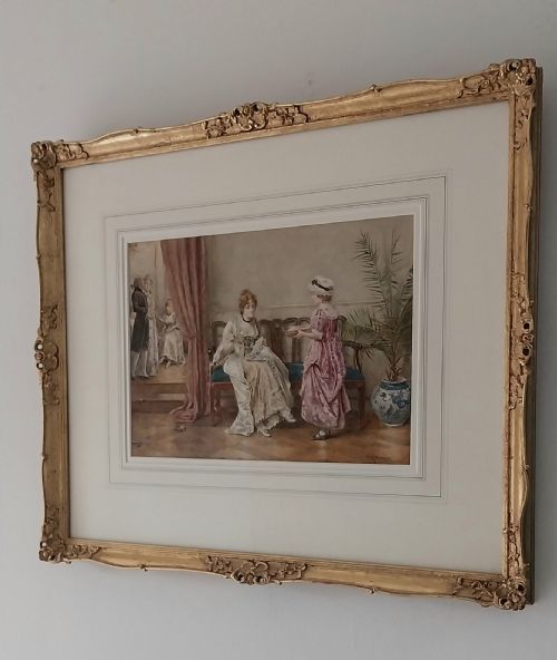 fig 7. George Goodwin Kilburne Watercolour 