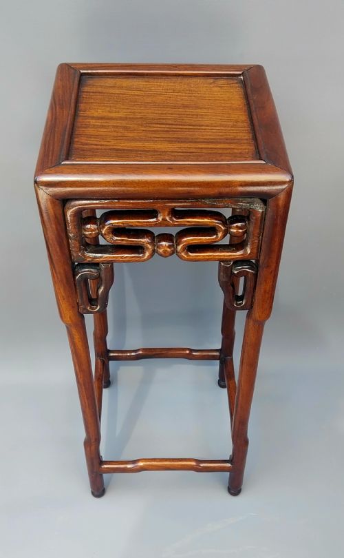 EXCEPTIONAL CHINESE HONGMU ROSEWOOD NEST OF FOUR TABLES CIRCA 1890 - ADDITIONAL PHOTO 12