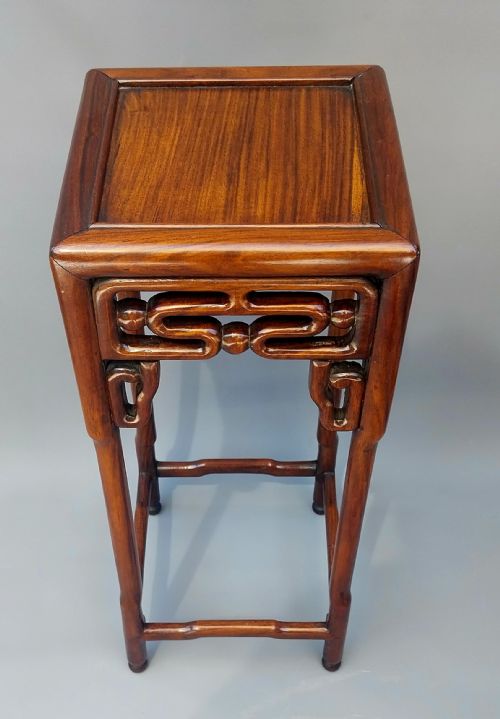 EXCEPTIONAL CHINESE HONGMU ROSEWOOD NEST OF FOUR TABLES CIRCA 1890 - ADDITIONAL PHOTO 13