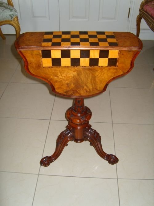Walnut Games Table