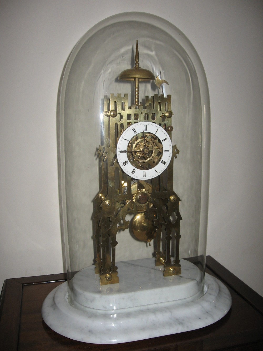 Skeleton clock