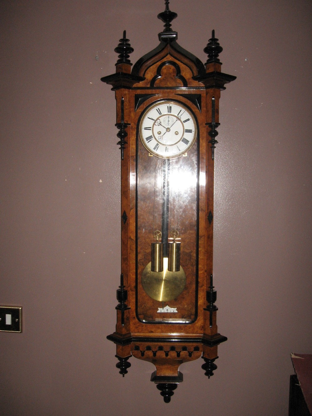 Vienna wall clock