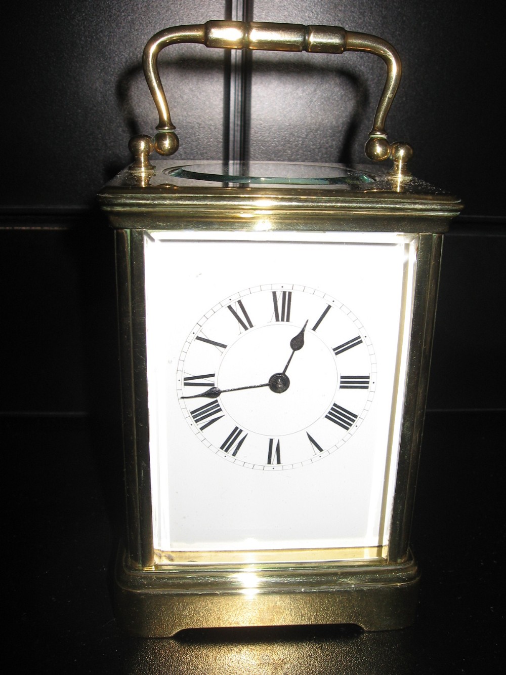 French carriage clock-striker
