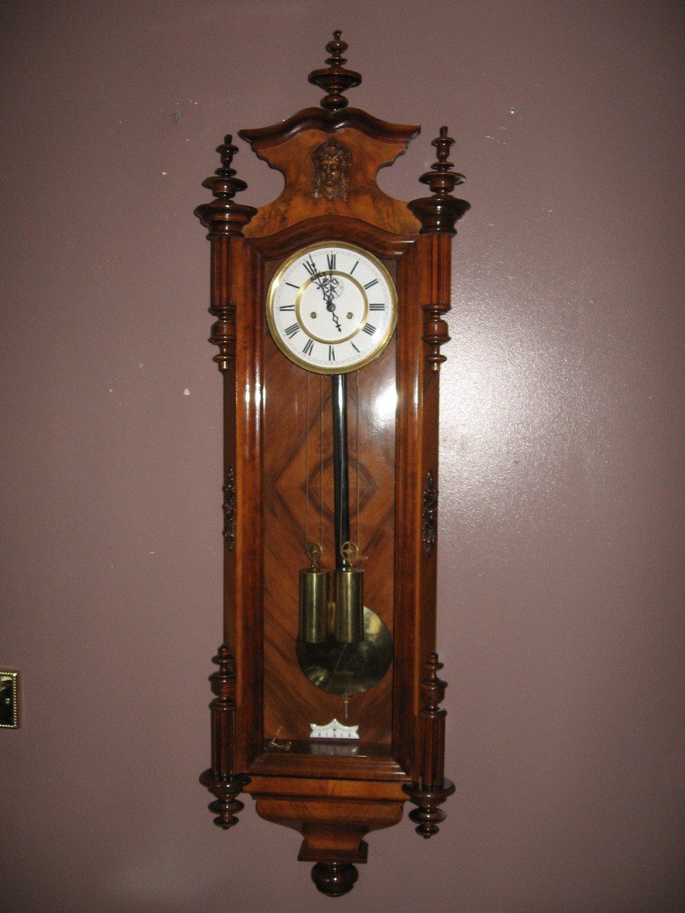 Vienna wall clock