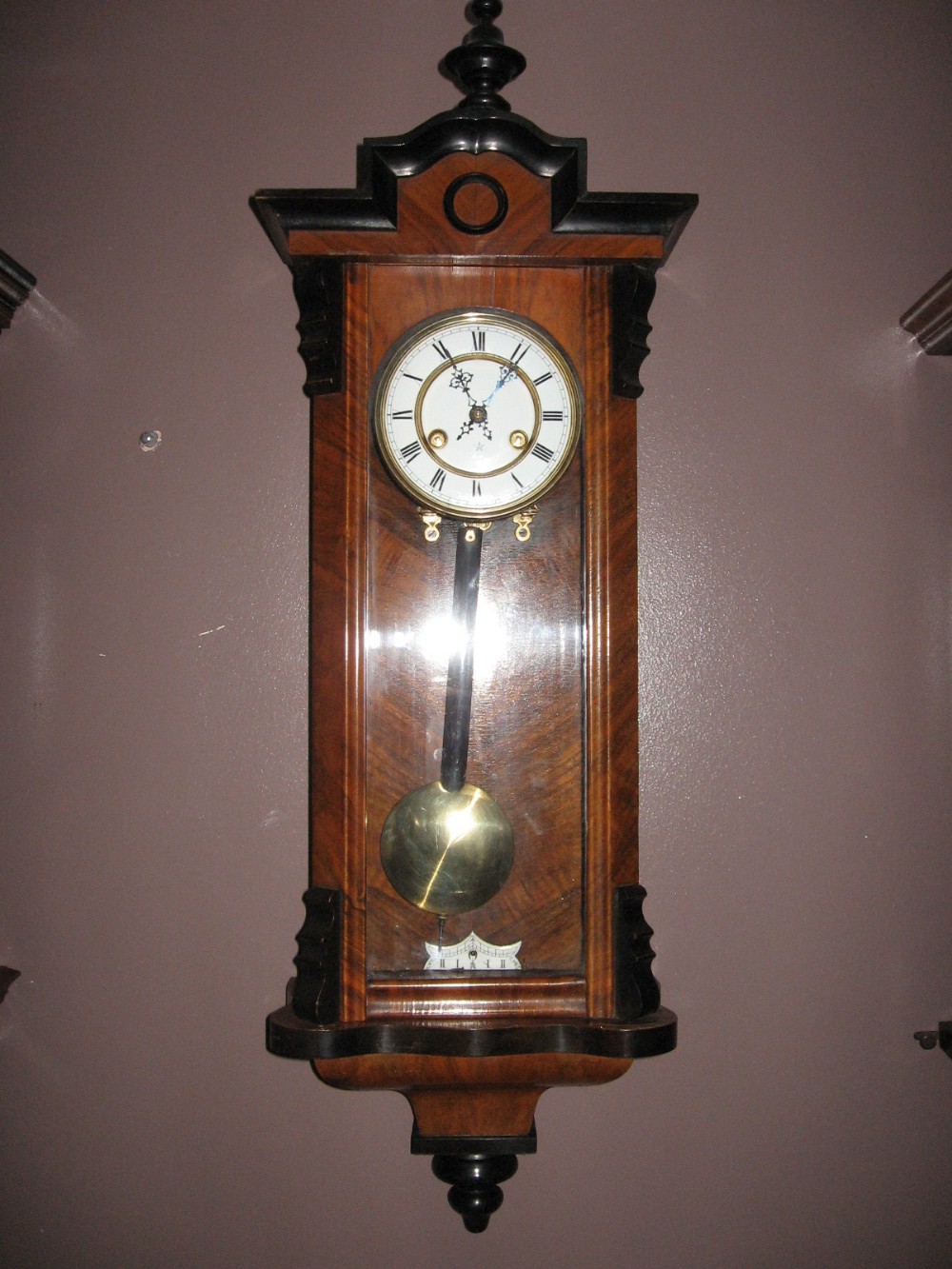 Antique vienna wall clock