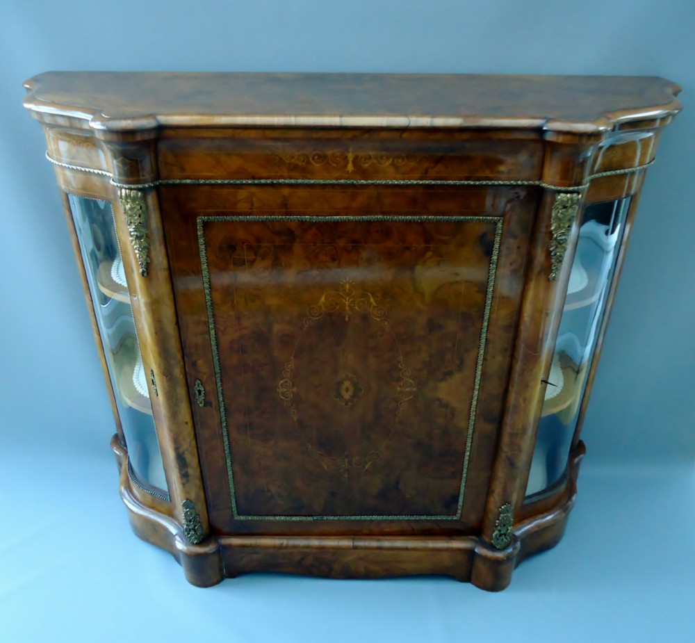 A small Burr Walnut Credenza 