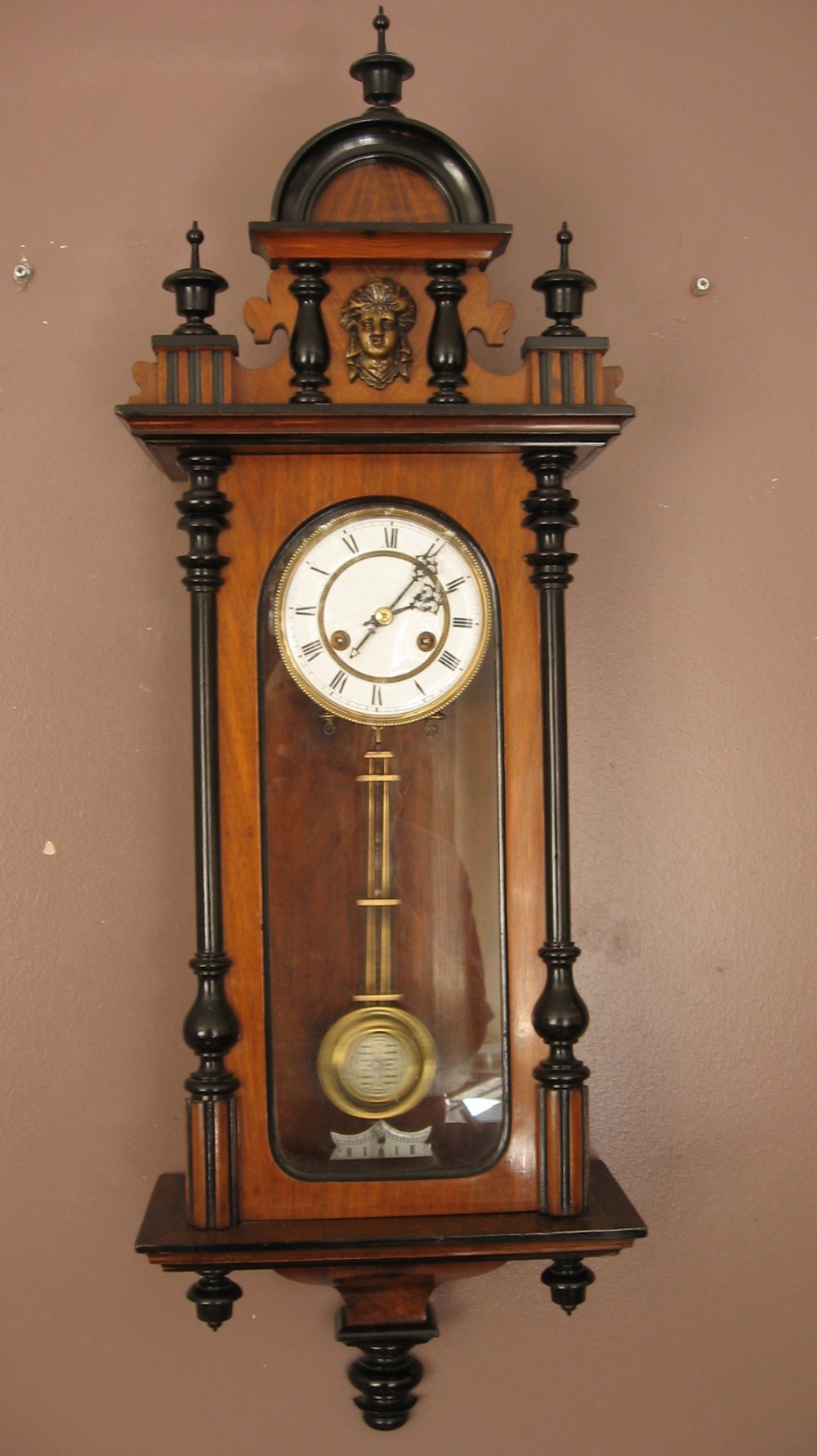 Antique vienna wall clock