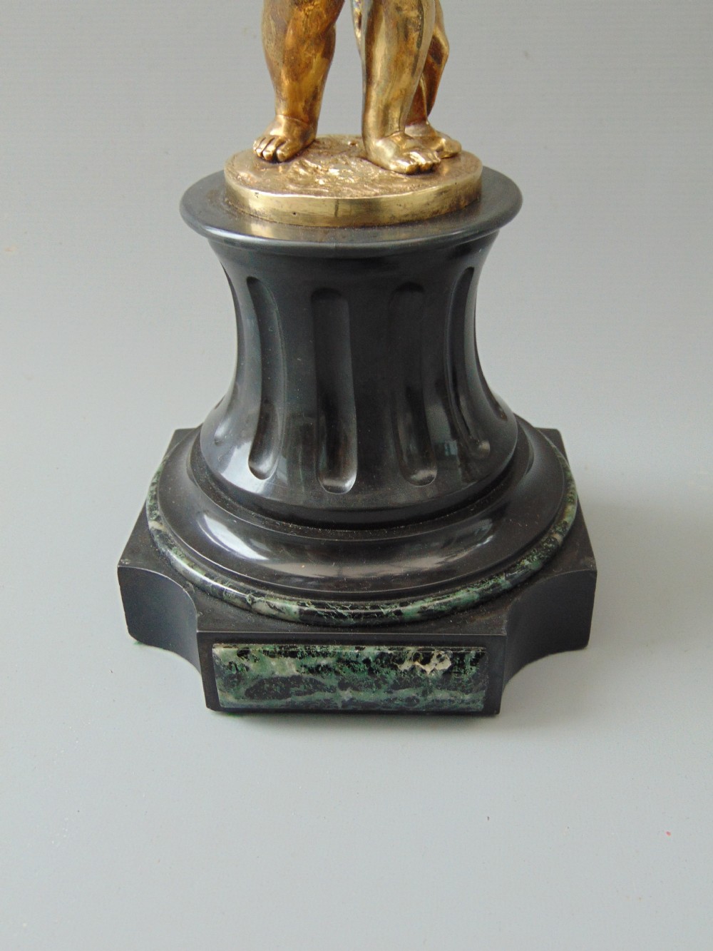 A fabulous Pair of Cherub Ormolu Candelabra Candlesticks  View IV