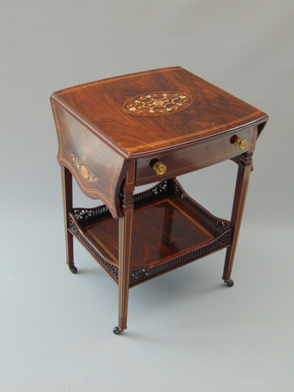 A quality Rosewood occasional  table  View II