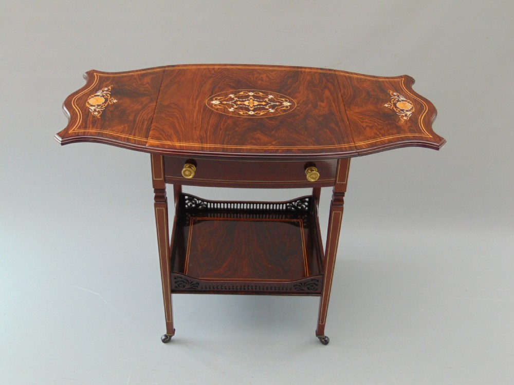 A quality Rosewood occasional  table  View III