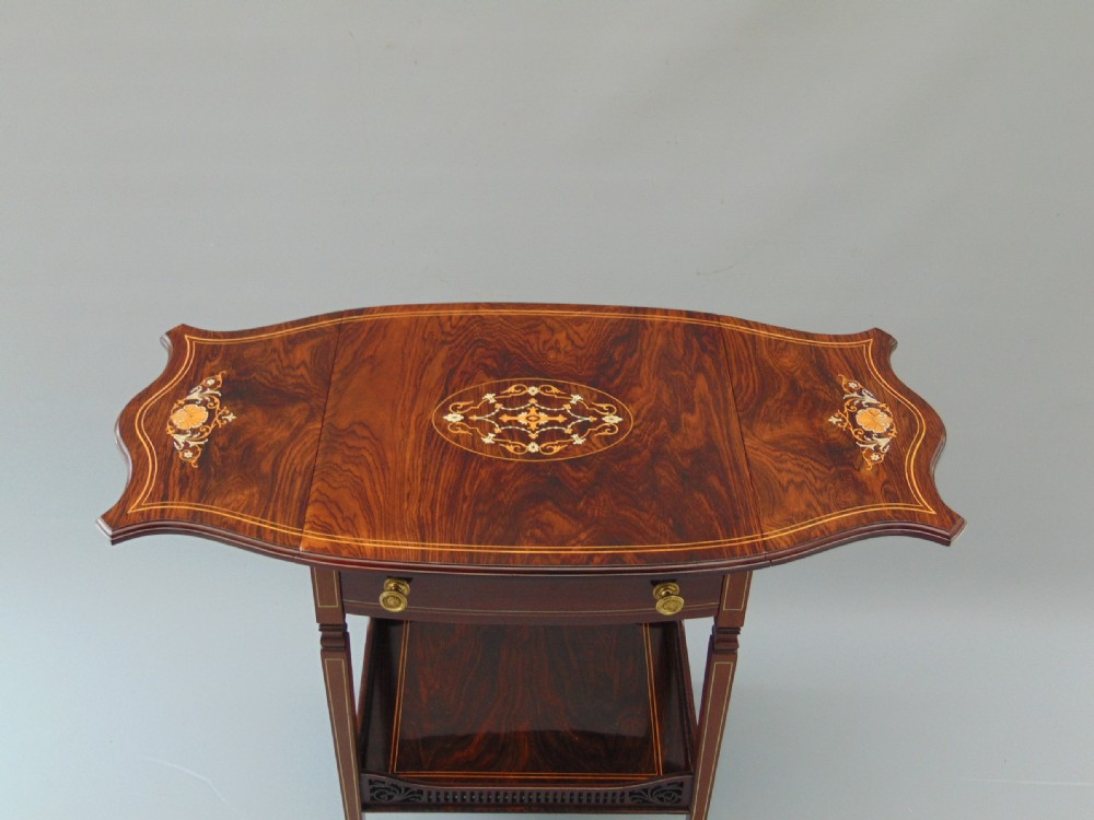 A quality Rosewood occasional  table  View IV