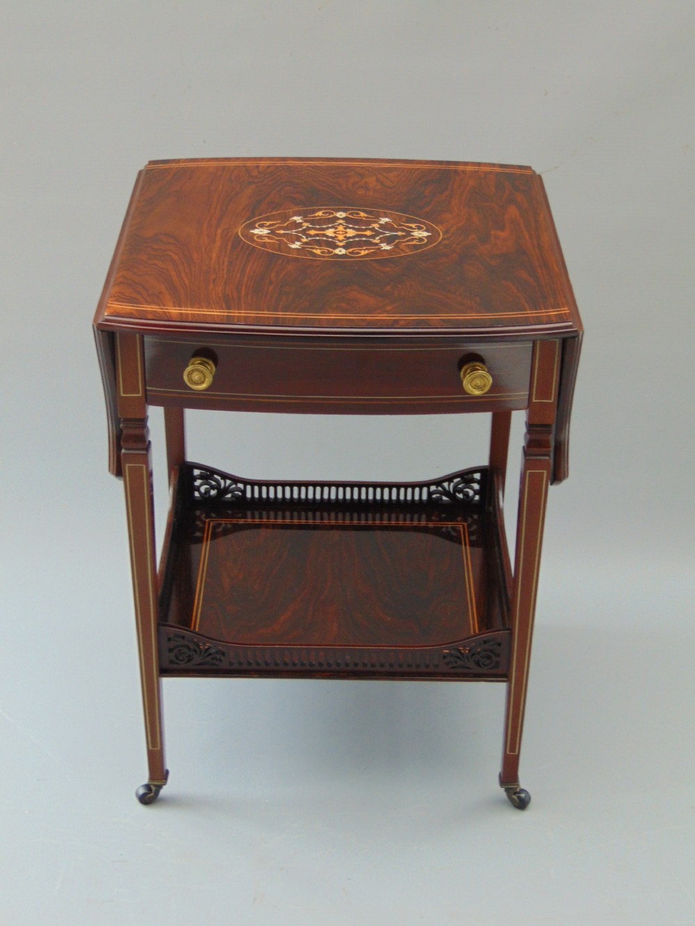 A quality Rosewood occasional  table  View V