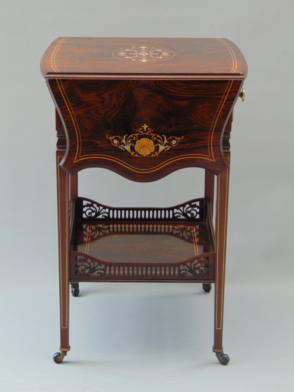A quality Rosewood occasional  table  View VI